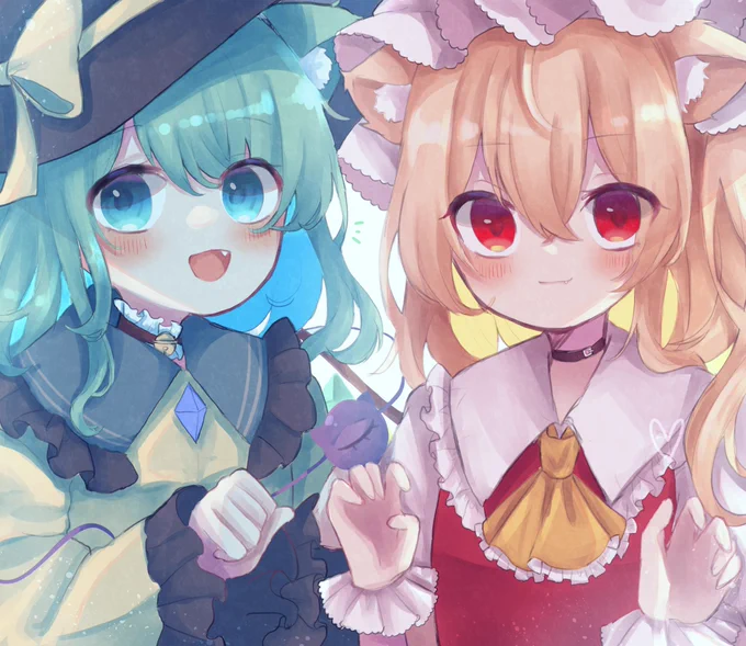 猫耳こいフラ再掲 #東方Project 