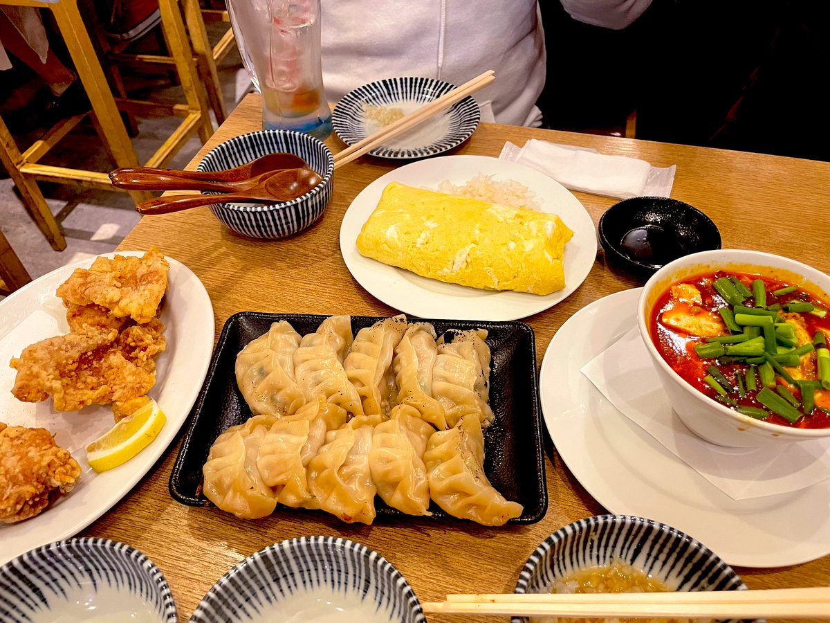 餃子のしんちゃんで打ち上げ! 
