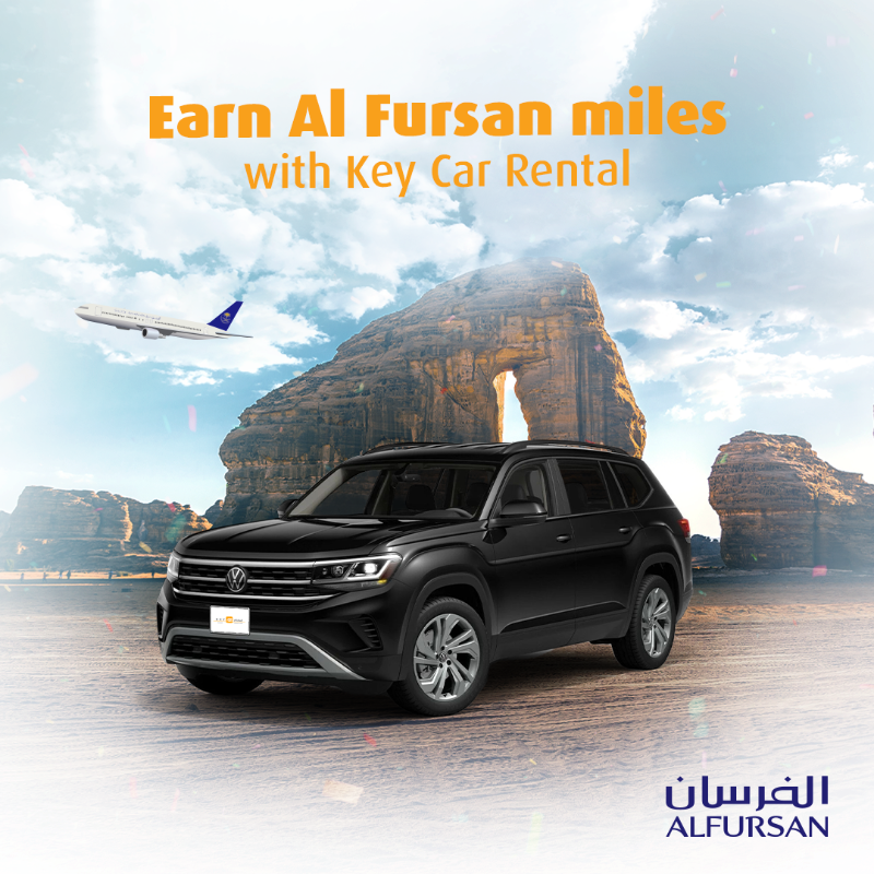 KeyCarRental's tweet photo. استأجر من #المفتاح_للتأجير 🔑 واكسب #أميال #الفرسان  

#المفاتيح 
#Keys 
#FURSAN
#استأجر_بذكاء 🤓