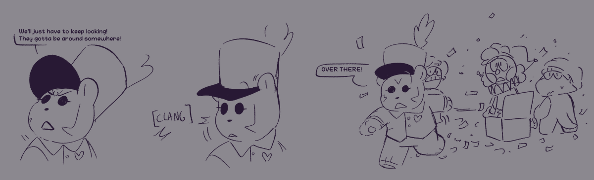staticCL1NG's tweet photo. #spookymonth #spookymonthau #spookymonthnightparade 
(COMIC) NIGHT PARADE: Toys find Boys.
click to read everything, this is my longest one yet
(1/7) https://t.co/Ki7BftgUXk