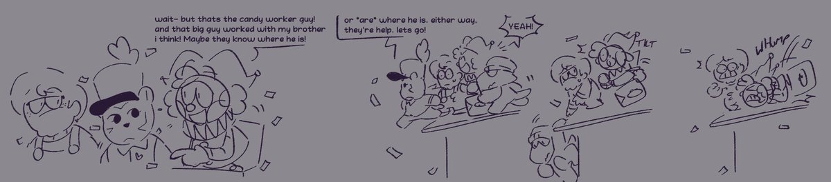 staticCL1NG's tweet photo. #spookymonth #spookymonthau #spookymonthnightparade 
(COMIC) NIGHT PARADE: Toys find Boys.
click to read everything, this is my longest one yet
(1/7) https://t.co/Ki7BftgUXk