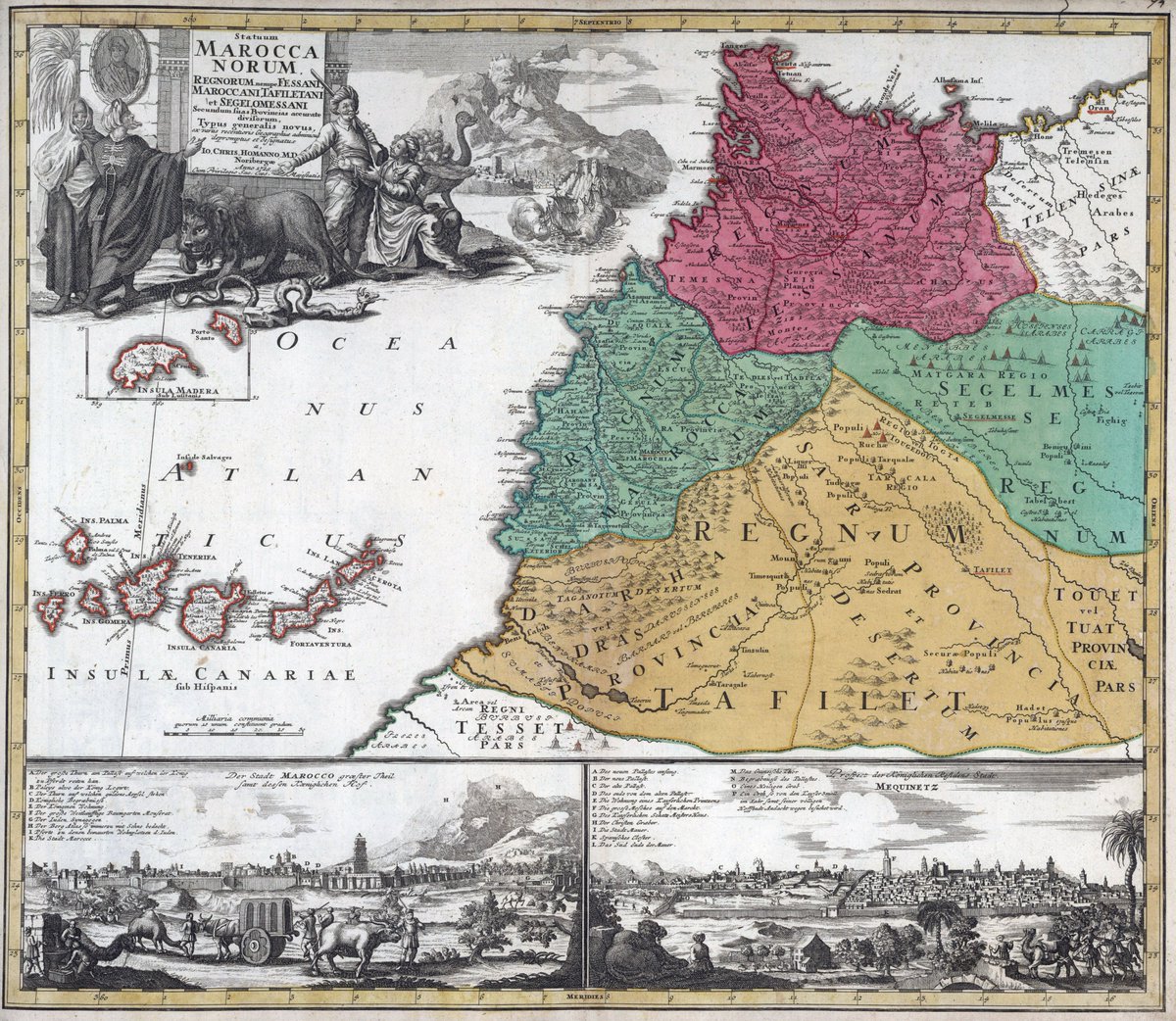 AndrewGloe's tweet photo. 1728 map of Morocco - by Johann Christoph Homann

#oldmaps #maps 

https://t.co/yfZ7UxcalE https://t.co/JWPaferxjh