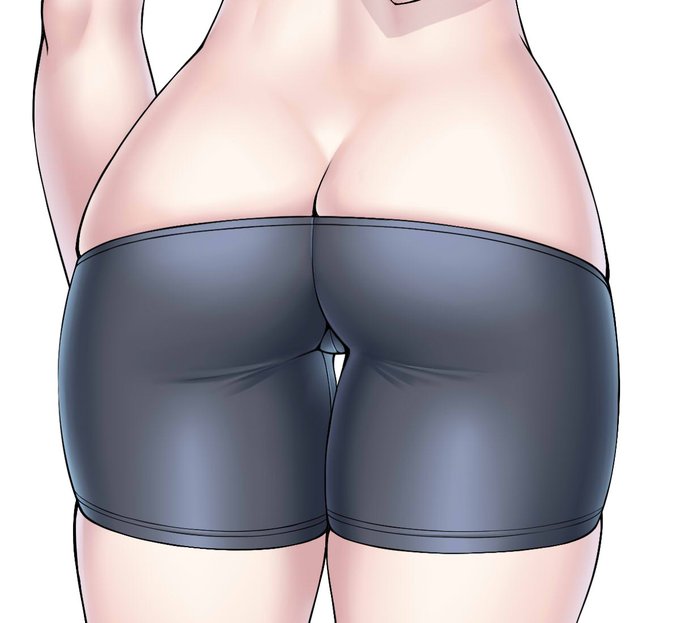 ローライズスパッツのケツ好き 