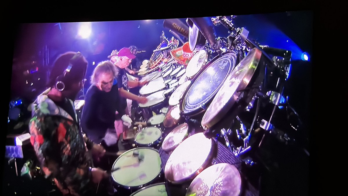 ___A__J___'s tweet photo. Jay hitting the sombrero like a symbol was a highlight of @deadandcompany  #PlayingintheSand  tonight..wish I were there #couchtour works though.. thanks @nugsnet ! https://t.co/XQgakgdGNM