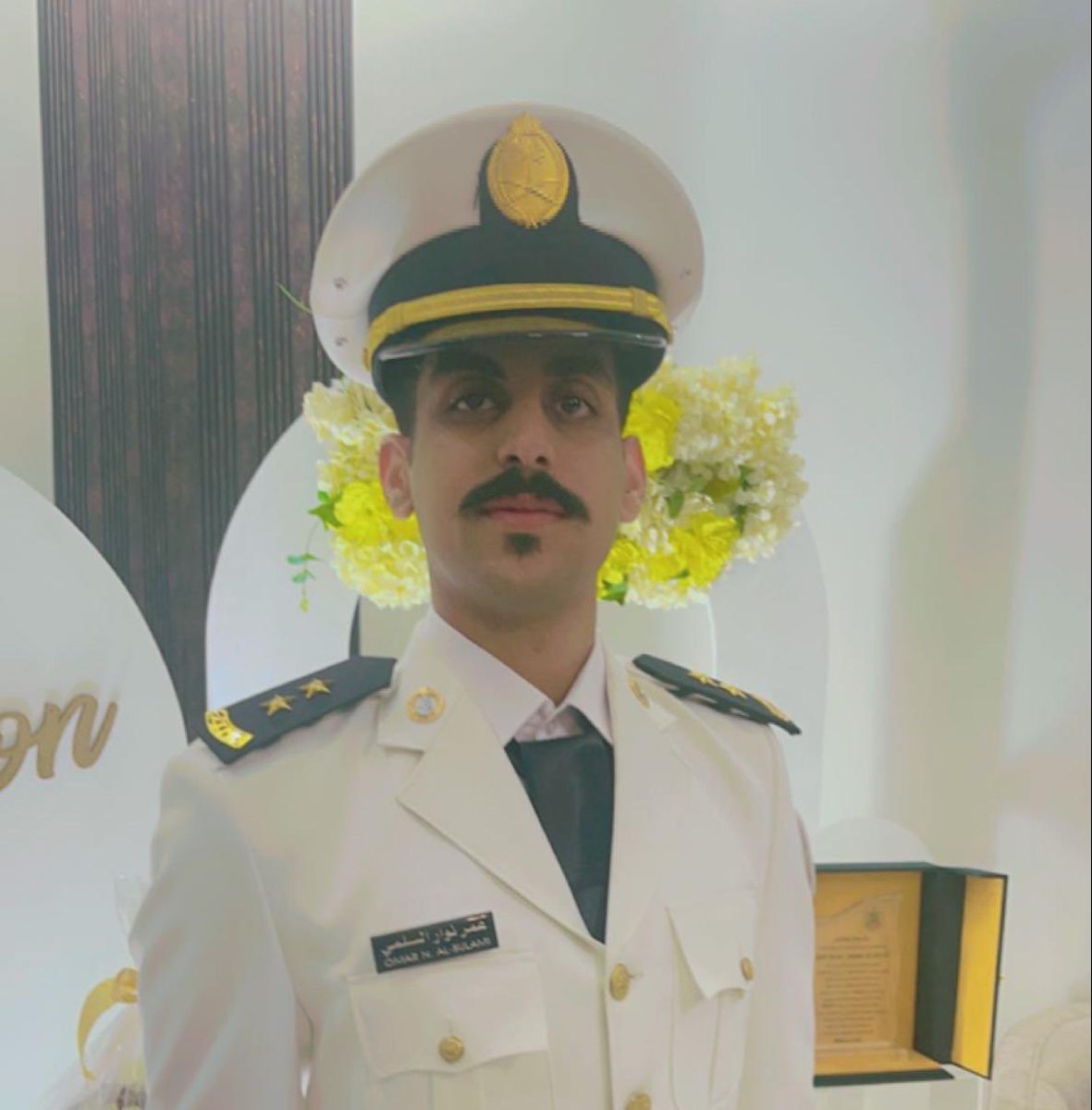 نبارك 
للملازم اول مهندس بحري 
  عمر نوار عوض البناتي  السلمي 
بمناسبة تخرجه وحصوله على درجة البكاريوس 
تخصص هندسة ميكانيكية من 
جامعة NUST من دولة باكستان
تمنياتنا له بالتوفيق والسداد