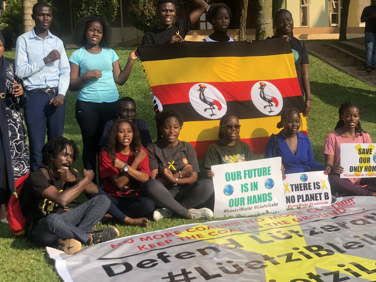 Hon. Kabila Jonathan Obbo (@kabilaobbo) on Twitter photo If #Germany mines the coal at #Luetzerath, it will not be able to meet the Paris Agreement's 1.5 degree target.
So, @LuetziBleibt has to stay.
As African #Climate activists, we stand in solidarity with Germany activists.
<a href="/FridayForFuture/">Fridays for Future Germany</a> <a href="/GermanyInAfrica/">GIC Africa</a>
#Luetzerathbleibt If #Germany mines the coal at #Luetzerath, it will not be able to meet the Paris Agreement's 1.5 degree target.
So, @LuetziBleibt has to stay.
As African #Climate activists, we stand in solidarity with Germany activists.
<a href="/FridayForFuture/">Fridays for Future Germany</a> <a href="/GermanyInAfrica/">GIC Africa</a>
#Luetzerathbleibt