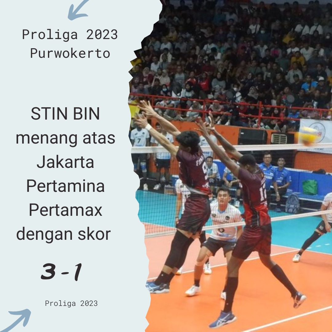 Jennife93282124's tweet photo. Proliga 2023 sukses raih prestasi oleh tim bin
#BINHebatBinaAtlet
#JakartaSTINBINmenang #JakartaSTINBIN
#Proliga 
#VolleyIndonesia
#PBVSI Zkzsd4YqWQ https://t.co/Dyua4u0hqr