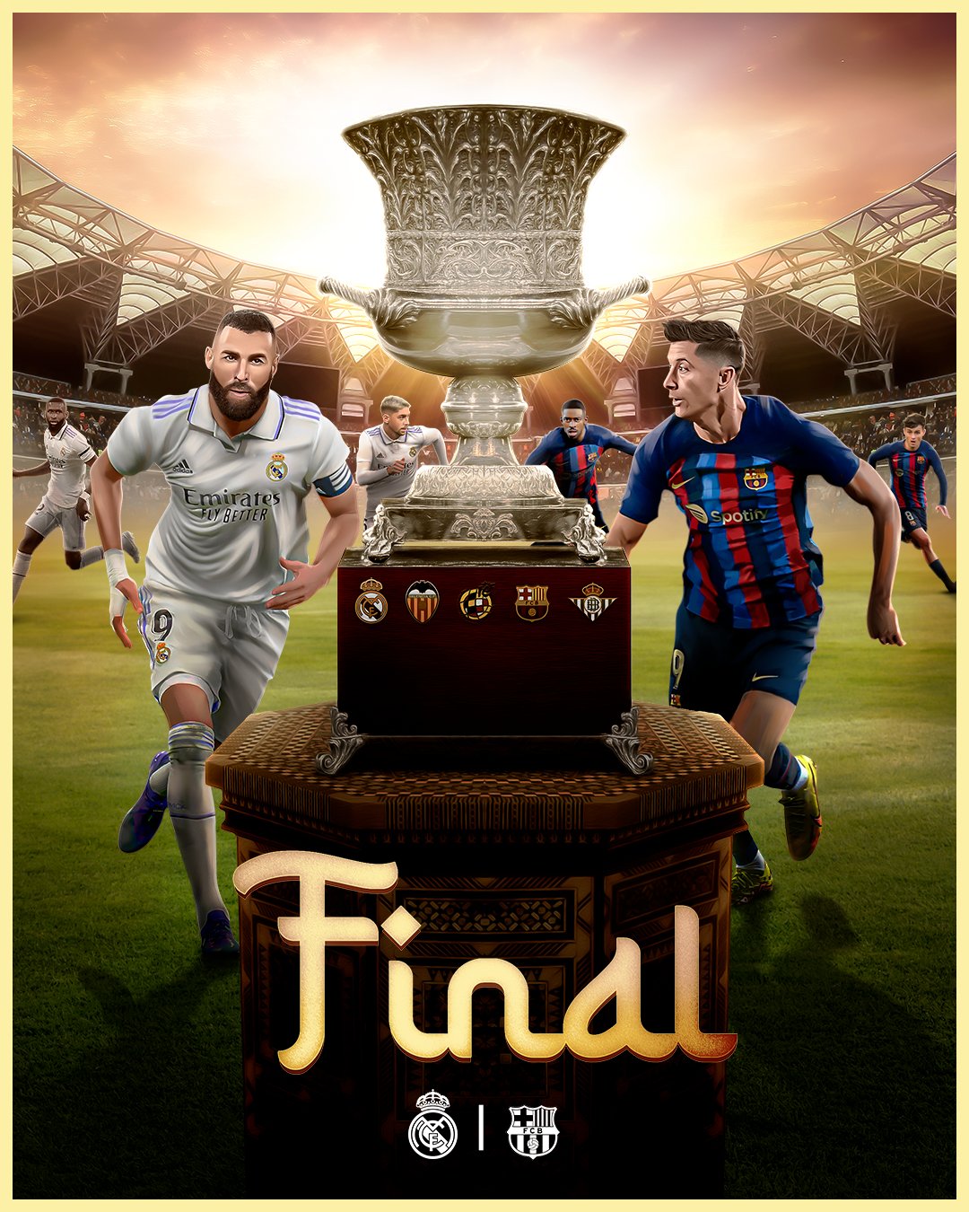 real barcelona maç afişi