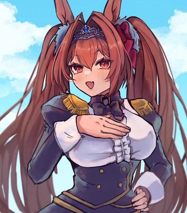 ごきげんなダスカ#ウマ娘 