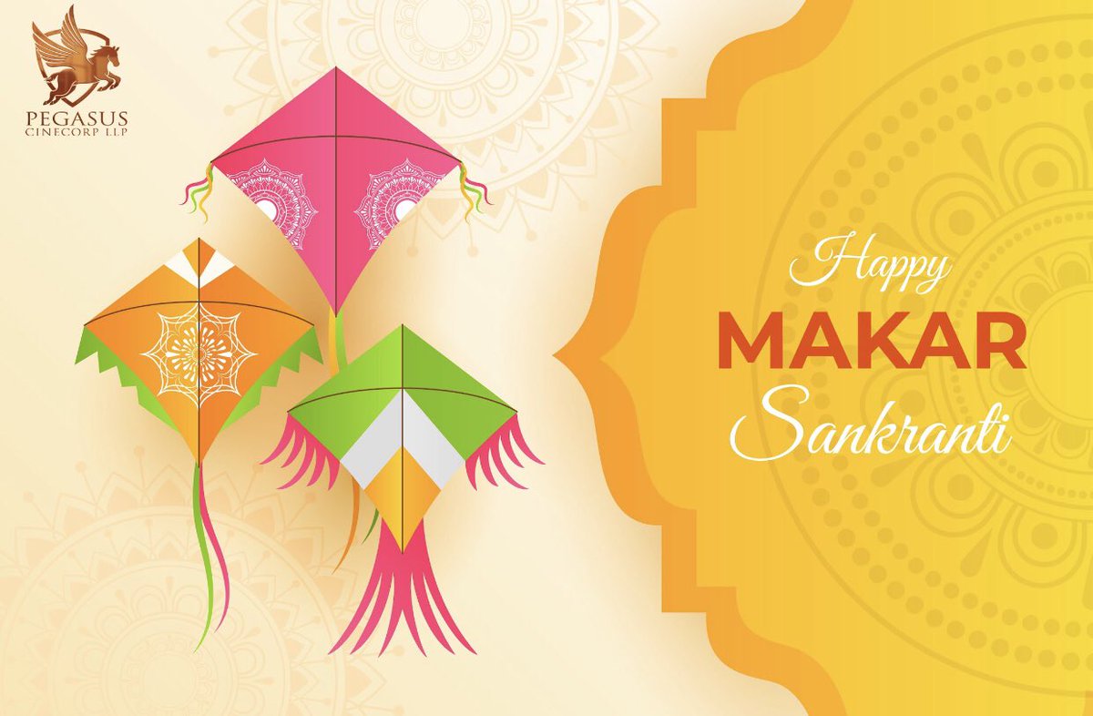 This Festival, fill up on hopes and give them flight! Team Pegasus wishes you a Happy Sankranthi