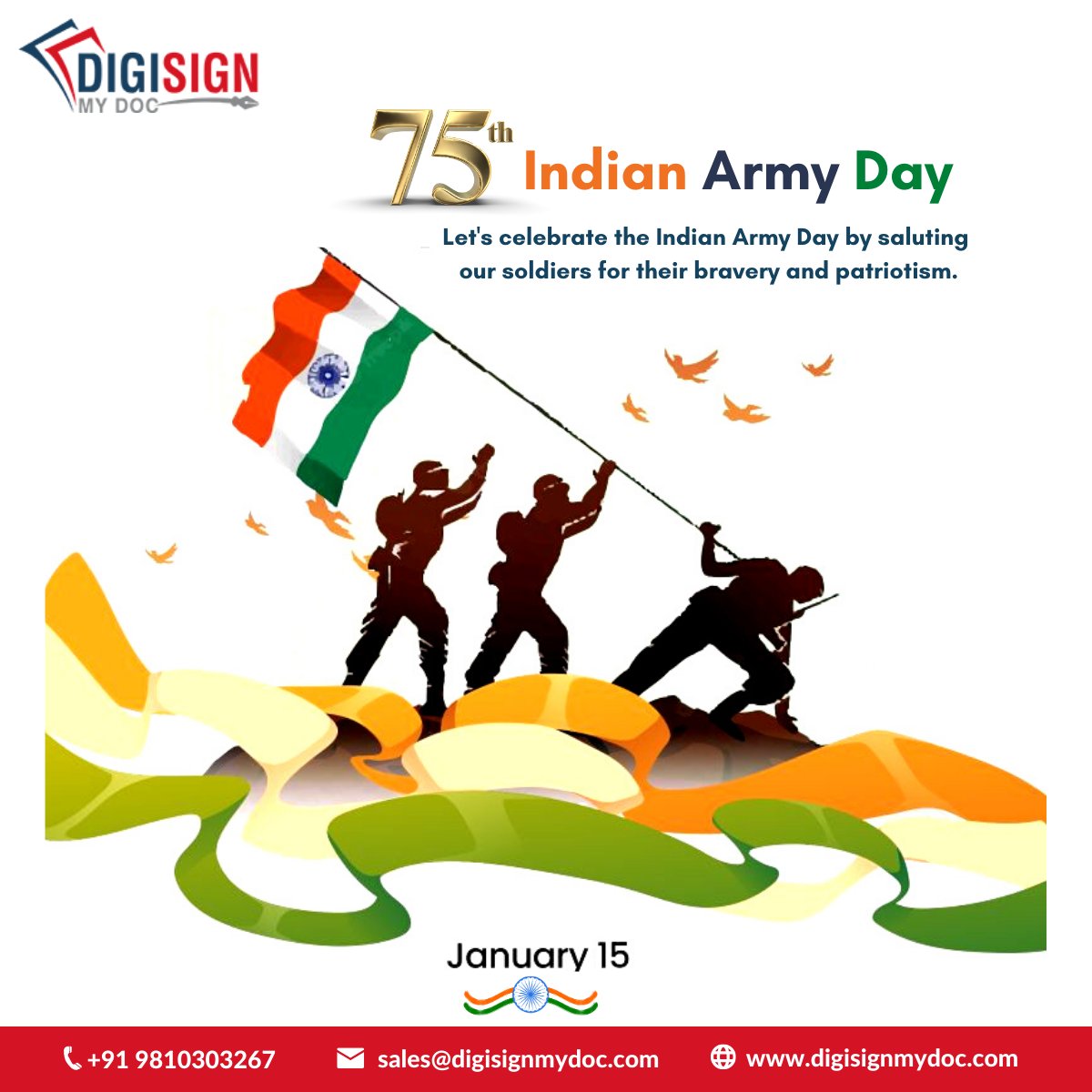 digisignmydoc's tweet photo. On #indianarmyday , @digisignmydoc salutes all army personnel for their valour, commitment, and patriotism.
@adgpi
#army_day
#digisignmydoc #digitalsignature #IndianArmy #twitter #nationalarmyday #ArmyDay2023 https://t.co/klpc7LrQQM