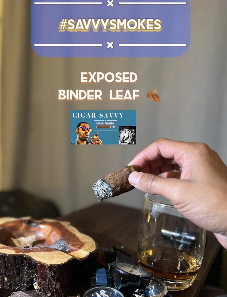 Sup 🌍

Maz Savvy🔥💨Cigar Savvy #savvysmokes #binderleaf #cigar #cigarreview 

Savvy Sunday 🔥
Cigar Review 💨

Tomorrow via YouTube