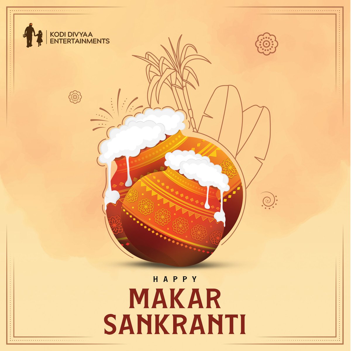 Wishing you and your family a very HAPPY MAKARA SANKRANTI 🍯✨️