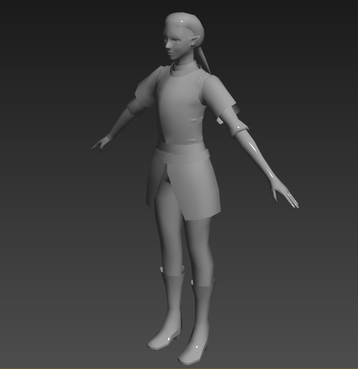 JonathanVigurs's tweet photo. Fixed the bouffant, set the smoothing groups and added ears.

Somehow I forgot about ears...
👂👂👂👂👂👂

#characterart #3dartwork #gameart #indiedev #gamedev #gamedevelopment https://t.co/E6QyMC0gy2