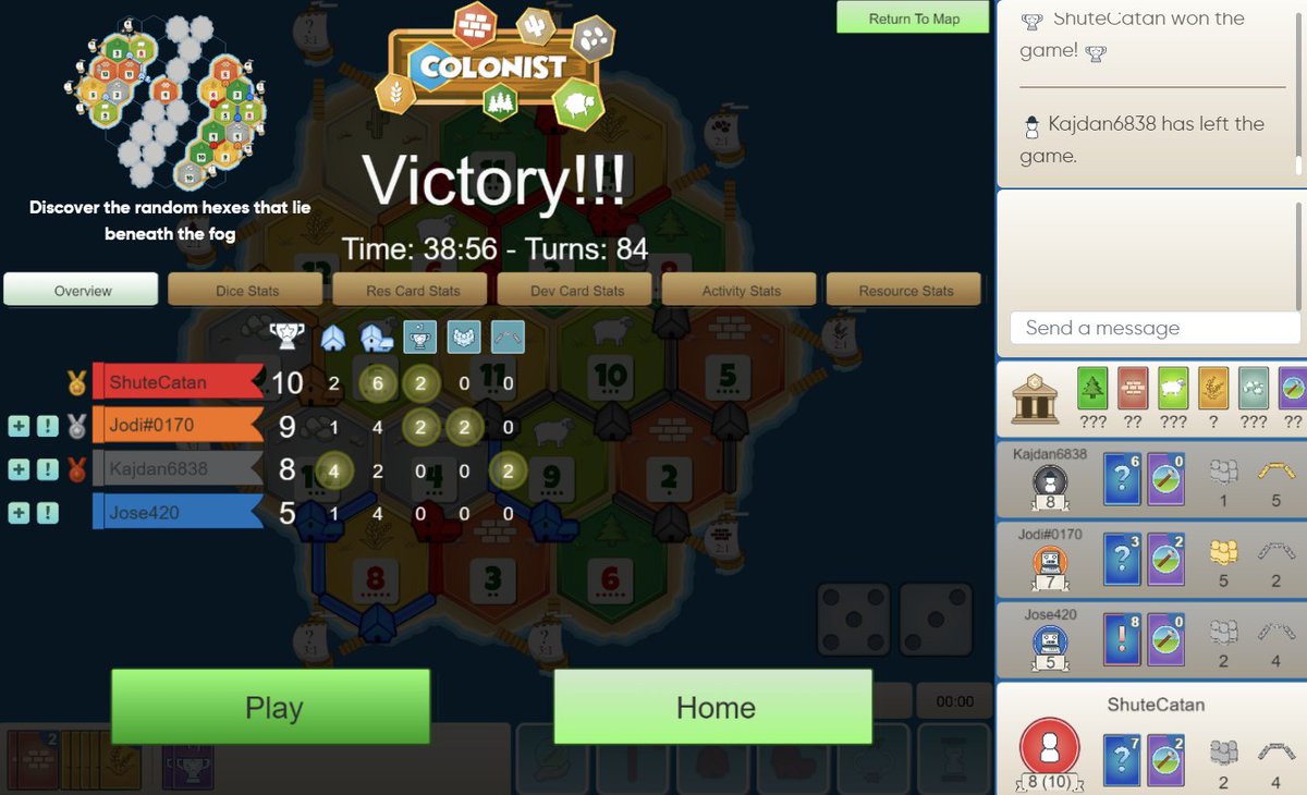 ShuteCatan's tweet photo. Shute #Catan is now on @colonistio 
are @CatanQuotes and @catan and @Catan_Community there too? https://t.co/Rt9R5mP4j6