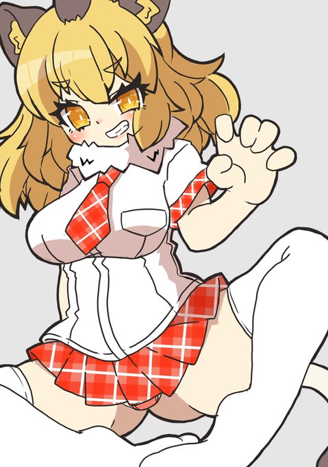 ライオンさんに「がおー」ってしてもらいました🦁
(けものフレンズ) 