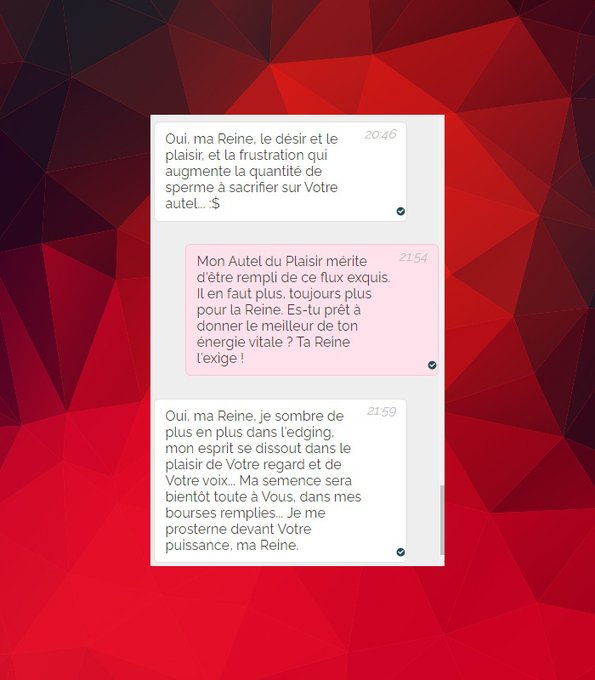 Mon aura sexuelle est un ACIDE dans lequel ton esprit se dissout. In&eacute;vitable destin dont Je tisse et<a href="/tag/porntopawards"class="tags"><span>#porntopawards</span></a>