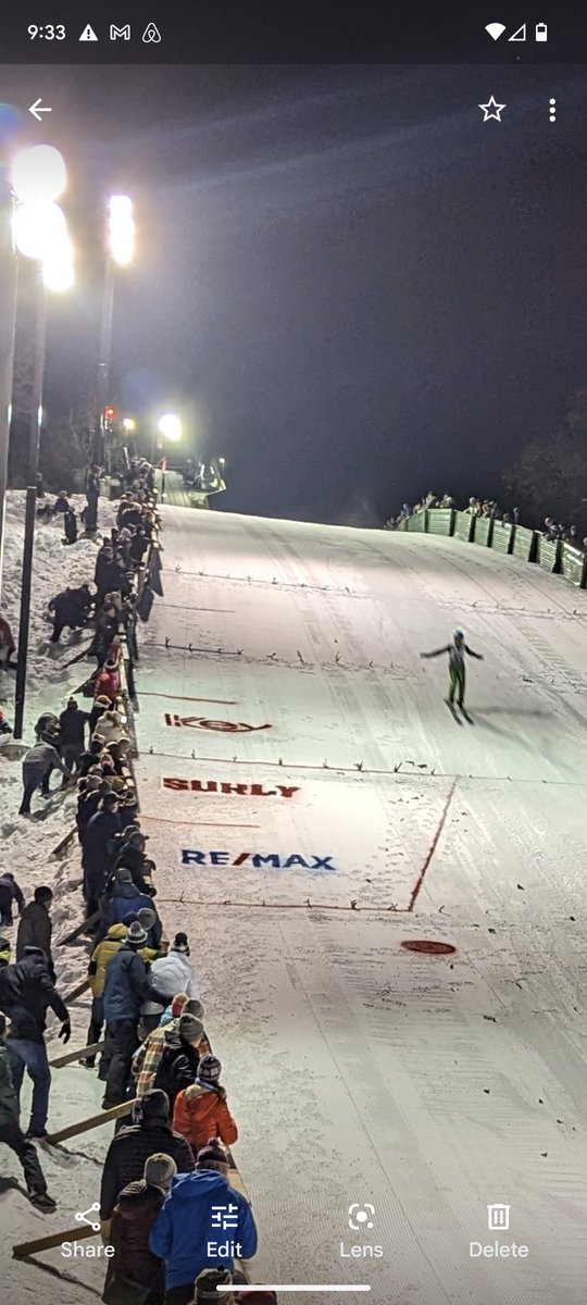 Super-fun ski-jumping winter-festival in Minneapolis tonight. Had a blast.