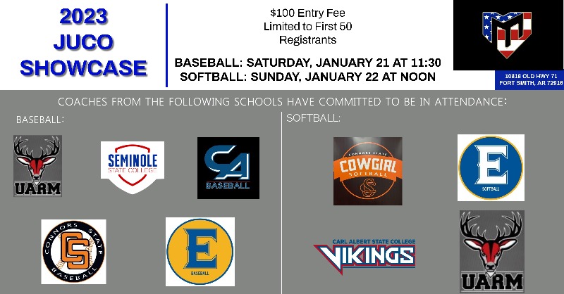 JUCO BASEBALL &amp; SOFTBALL SHOWCASE is happening in one week for high school athletes! It's not too late to get signed up and showcase your talent in front of some of the top junior college programs in the nation! #Marucci #HonorTheGame

Registration links in comments below.