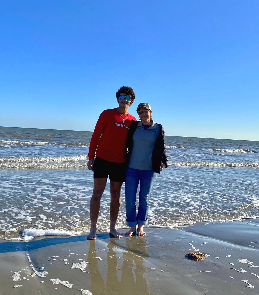 Winter baseball ⚾️🌊🏝 
#GalvestonIsland