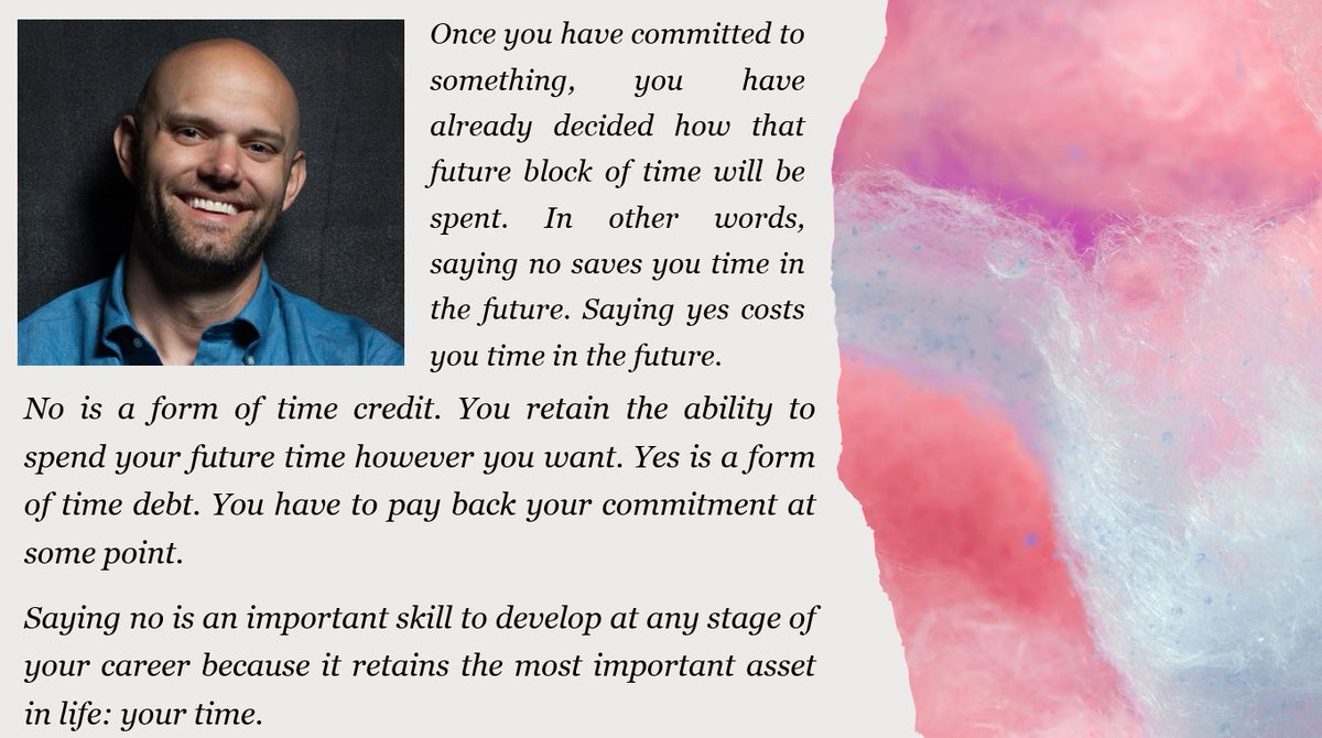 SuccessProject_'s tweet photo. James Clear (@JamesClear), on saying 'Yes' / 'No'.
Source: https://t.co/jMmv4DPqVY
#KnowToSayNo (9/n) https://t.co/EKhmEVmOUa