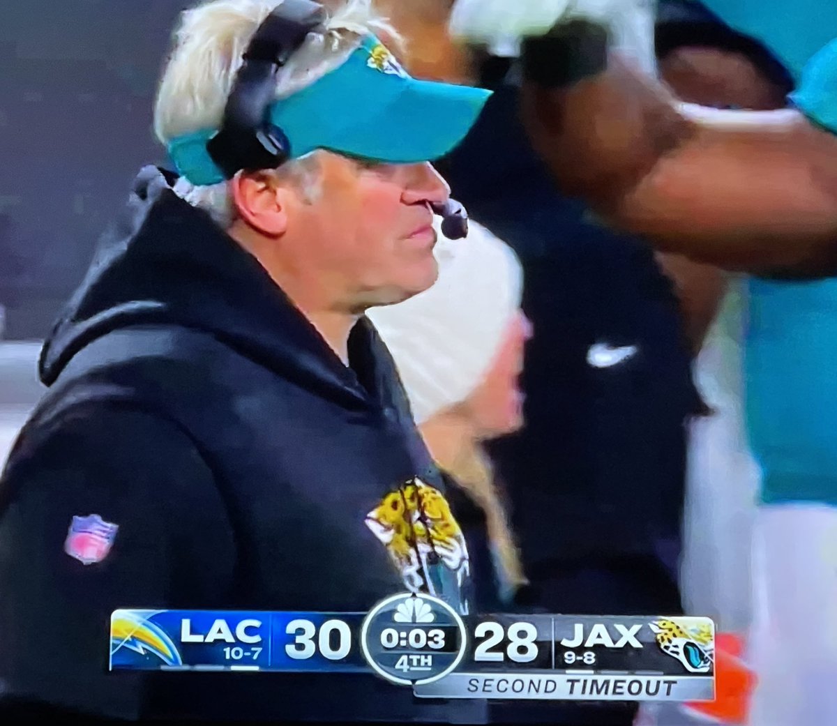 This game is INSANE!!! Welcome to playoff football! #NFLPlayoffs #JAXvsSD