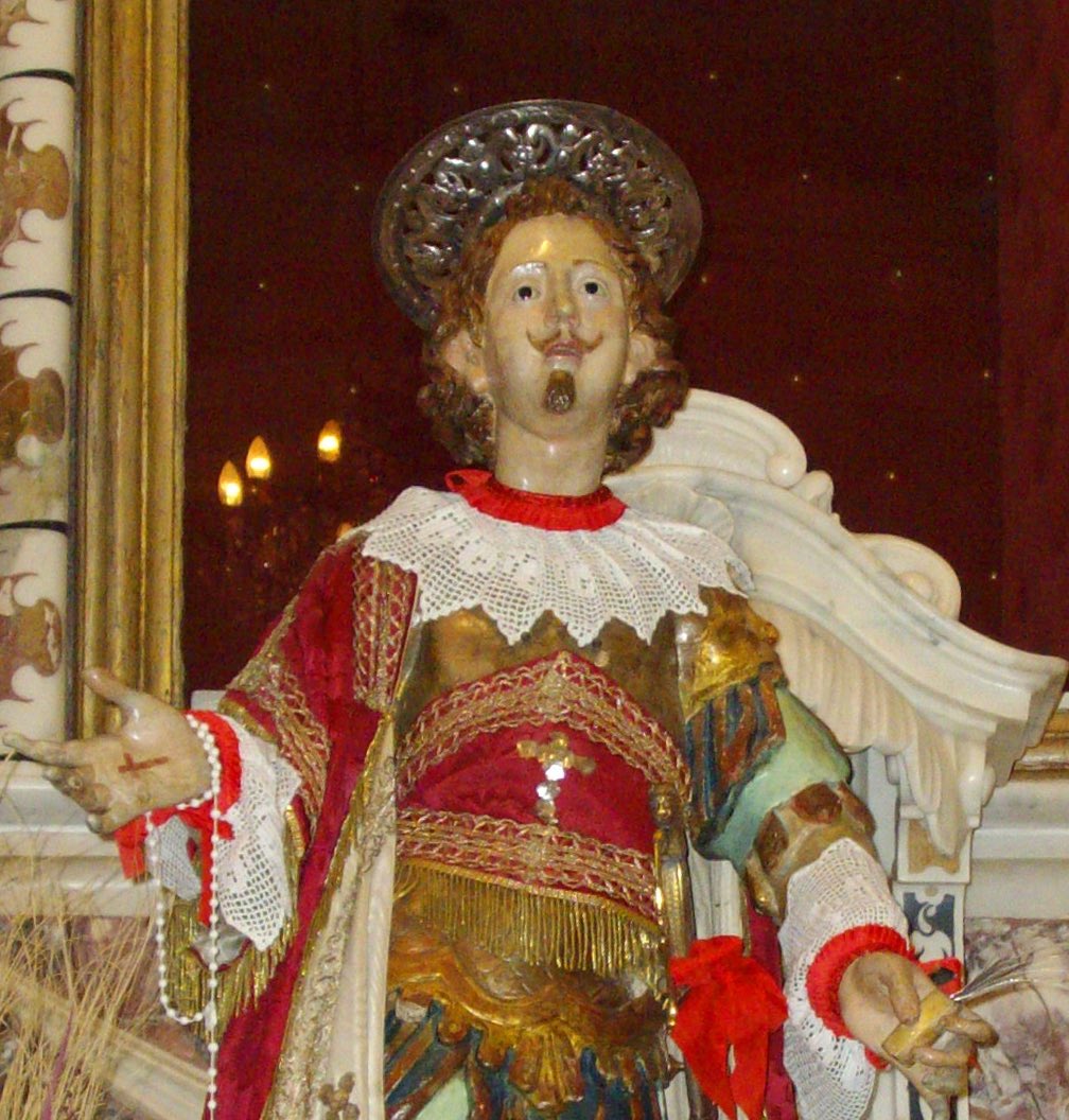 VatiVision's tweet photo. 📍Il #santo di oggi #15gennaio: #Efisio. Patrono della Sardegna e di Cagliari avrebbe subito un crudele martirio fu bruciato vivo in un forno, durante la persecuzione di Diocleziano. Il suo culto è vivissimo nell'isola che lo ricorda con la processione di Calendimaggio.✅ https://t.co/PStKFzANS0