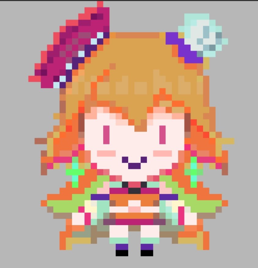 「Pixel art Kiwawa #artofashes 」|Zarasaru | Commissions : soon|のイラスト