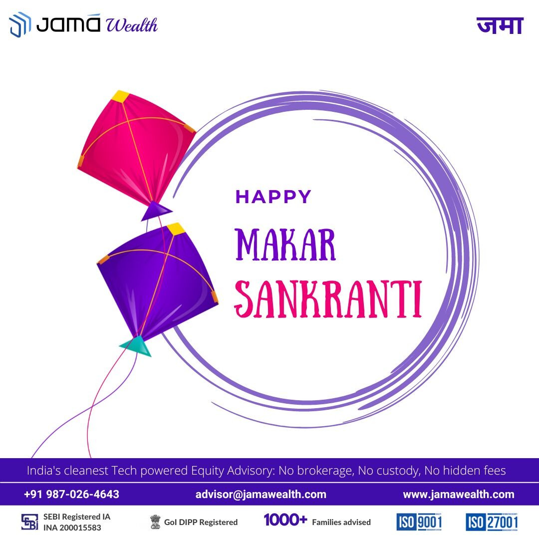 Wishing you a 'HAPPY MAKAR SANKRANTHI' to all.. 'This festival brings you a wealth of knowledge and wisdom to make smart financial decisions for a prosperous future.'
.
.
#HappyPongal2023 #MakarSankranthi2023 #WealthManagement #InvestmentAdvisory #FinancialPlanners #WisePlanning