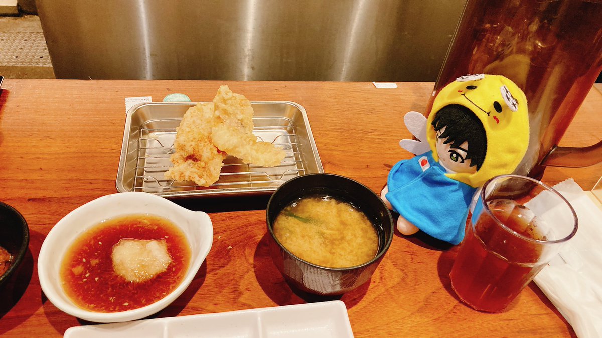 aoaoybkt's tweet photo. 天ぷら食べるよ！！ https://t.co/IFerDDAKFL