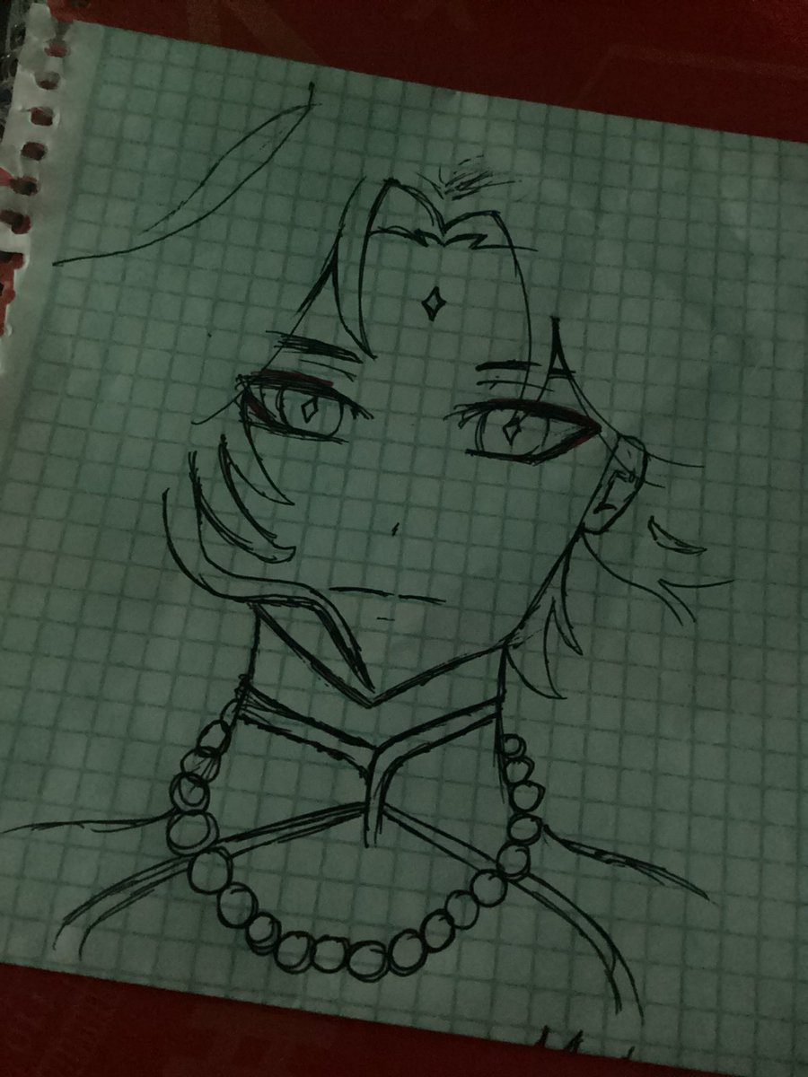 drew xiao in my basic cal class ૮꒰⸝⸝>  ̫ <⸝⸝꒱ა #artmoots #traditionalart #xiao