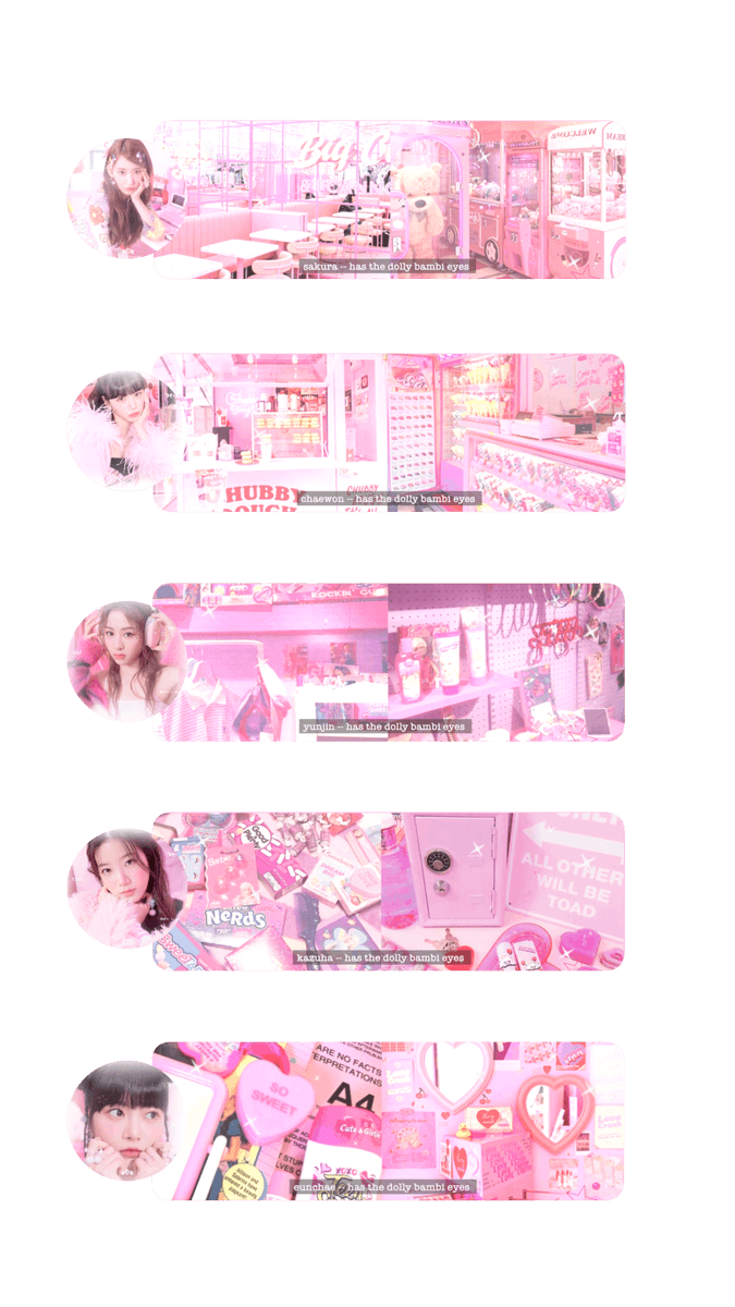 help rt pwease thank youu

hloo aca jual semi moodboard le sserafim with sub ready stock nihh! price 3,5k each with ava png only yaaa ‹3 
payment via spay/qris. udah bisa langsung di order sekarang yaaa! 

#zonauang #zonajajan #zonaba