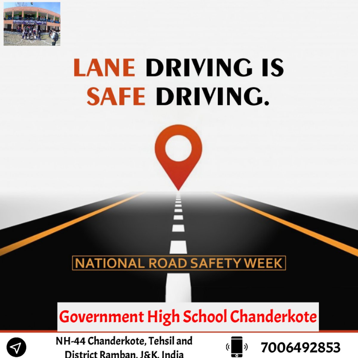 Road Safety Week-2023
#NationalRoadSafetyDay 
#RoadSfety  
 #safety 
#saferoad 
@mohita_ips