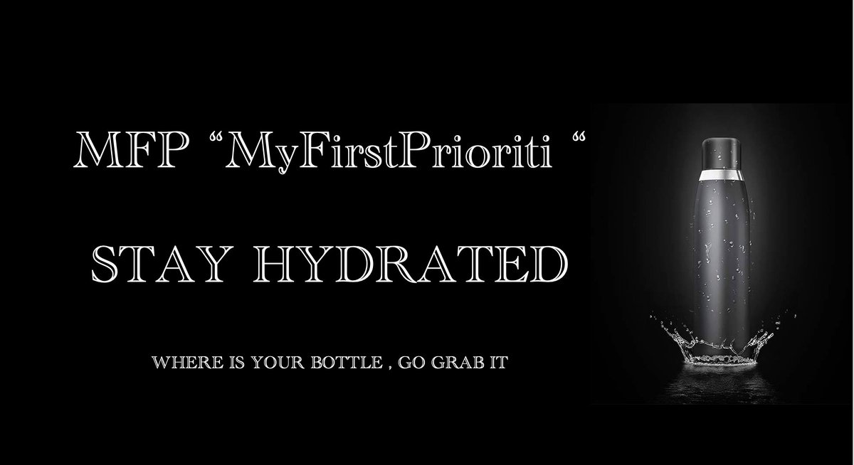 "STAY HYDRATED" Go Grab Your Bottle .... #myfirstpriority <a href="/PiyushGupta104/">Piyush Gupta</a>  <a href="/milindrunning/">Milind Usha Soman</a> <a href="/FitIndiaOff/">Fit India Movement</a>