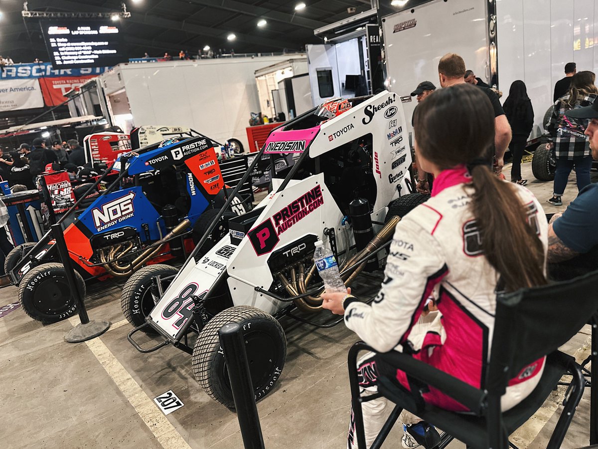 And the 2023 <a href="/CBNationals/">Chili Bowl Nationals</a> Rookie of the Year belongs to 16-year-old <a href="/JadeAvedisian/">Jade Avedisian</a> of Clovis, CA!

She’s the only of 80+ rookies to make the big dance.

Now the <a href="/_CBIndustries/">CB Industries</a> gasser will race <a href="/Kaylee11B/">Kaylee Bryson</a> in the 55-lapper for chance to be highest finishing female in history.