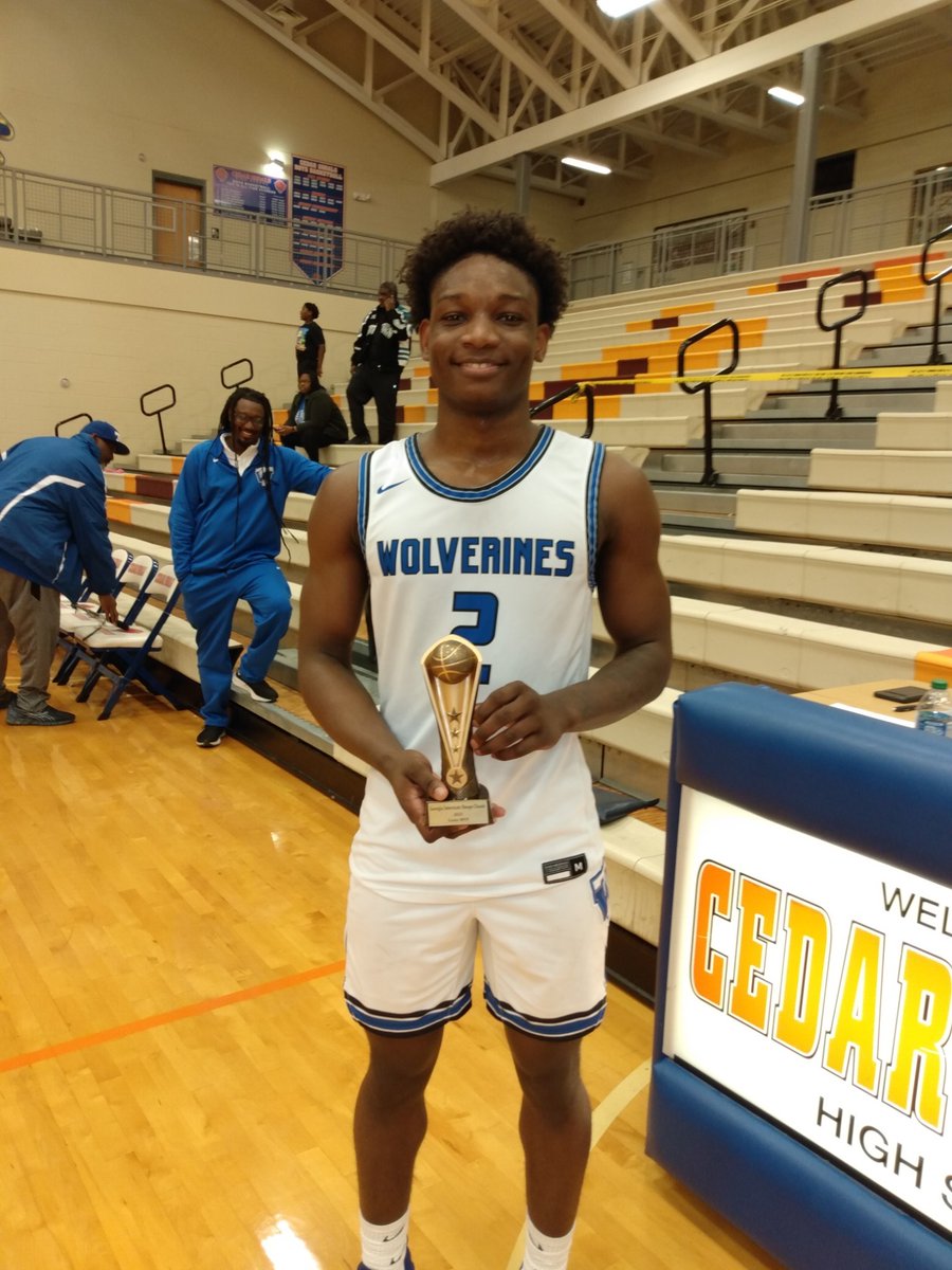 JHillsman's tweet photo. Woodville Tompkins defeats Cedar Shoals 56-48 #HSBB Alfonzo Ross 25 (MVP) Wes Walker 12 for Woodville Tompkins. DJ Hubbard/Dewan Foote 12 for Cedar Shoals #GAInterstateHoopsClassic #GAIHC https://t.co/tyrEc8r0at