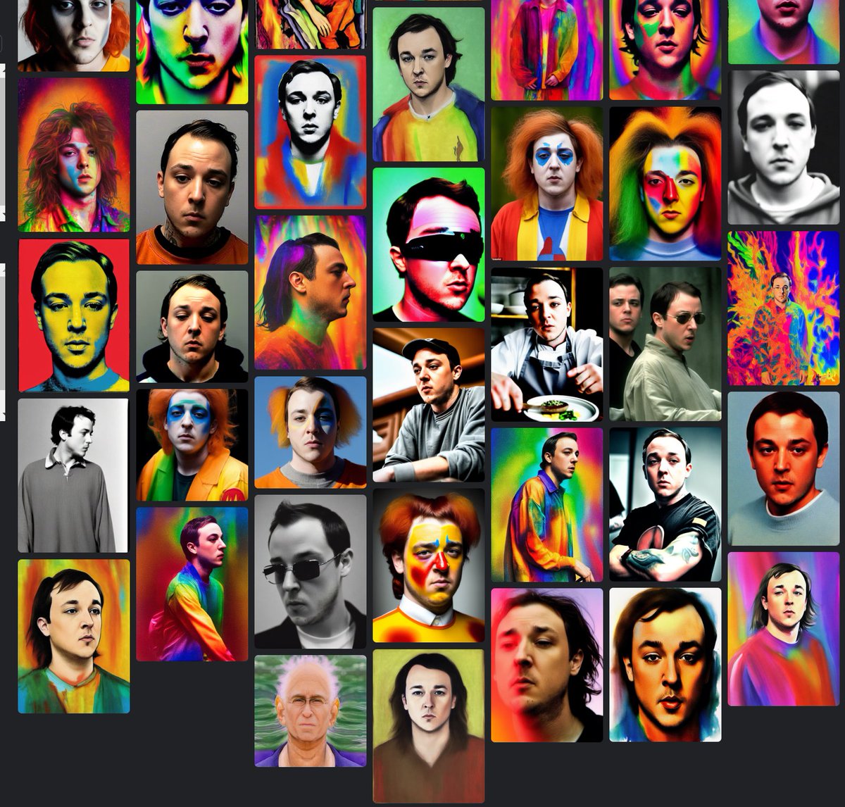 My #AIArtwork  journey started with <a href="/ImpermanentID/">𝙞𝙢𝙥𝙚𝙧𝙢𝙖𝙣𝙚𝙣𝙩.𝕕𝕚𝕘𝕚𝕥𝕒𝕝</a> - <a href="/glassface_/">𝕲𝖑𝖆𝖘𝖘𝖋𝖆𝖈𝖊 ꩜</a>&amp; team w/ amazing execution. 

💜the journey so far: 4444 + Afterlife (#EvolveOrDie) + AIGallery + 3333 <a href="/idreamerNFT/">𝘪𝘋𝘳𝘦𝘢𝘮𝘦𝘳</a> + #2222GlassFaces + #RareLarries ! Can't wait to see what's next?!