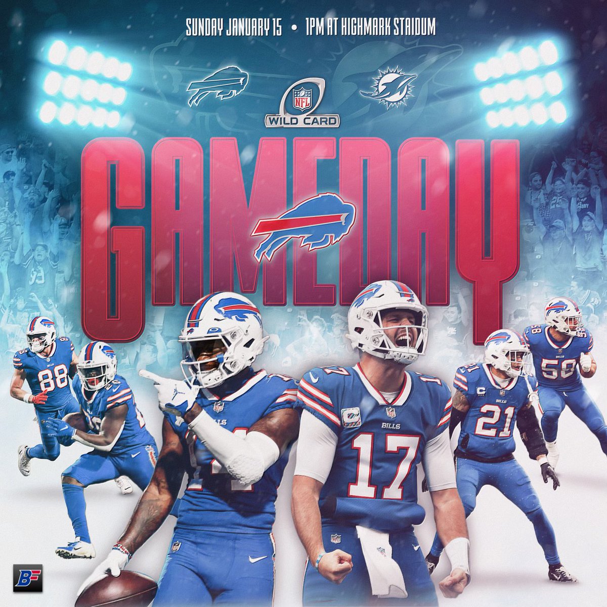 IT’S GAMEDAY‼️
LETS GO BUFFALO 🦬
#BillsMafia