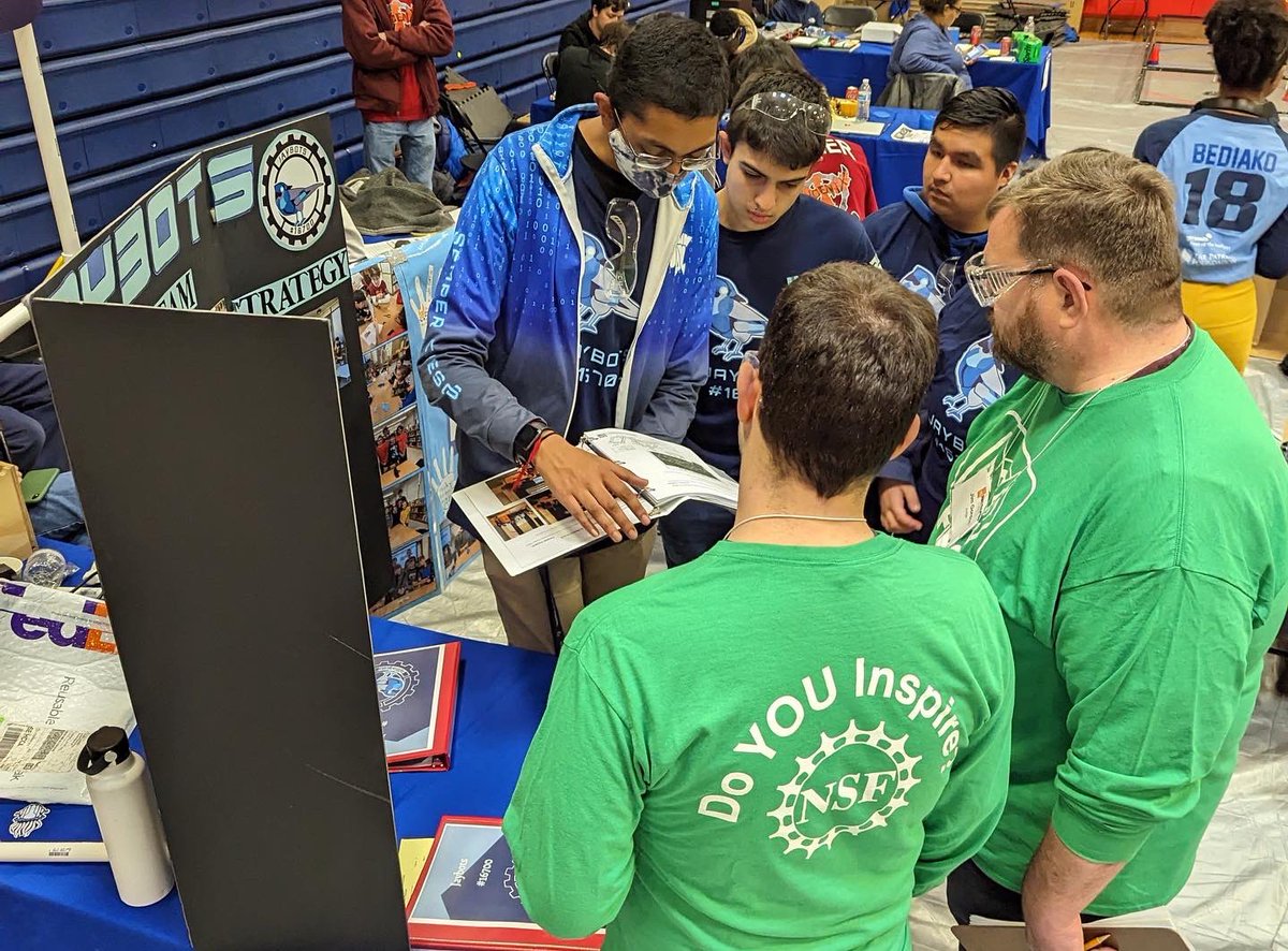 RoboticsJay's tweet photo. We are so excited to announce that our senior team, the Jaybots, will be attending regionals this season! With the help and support of all of our team members and coaches, at the Peekskill qualifier, we were able to place 2nd for the inspire award, and 1st for the control award. https://t.co/VUjPS1AFmb