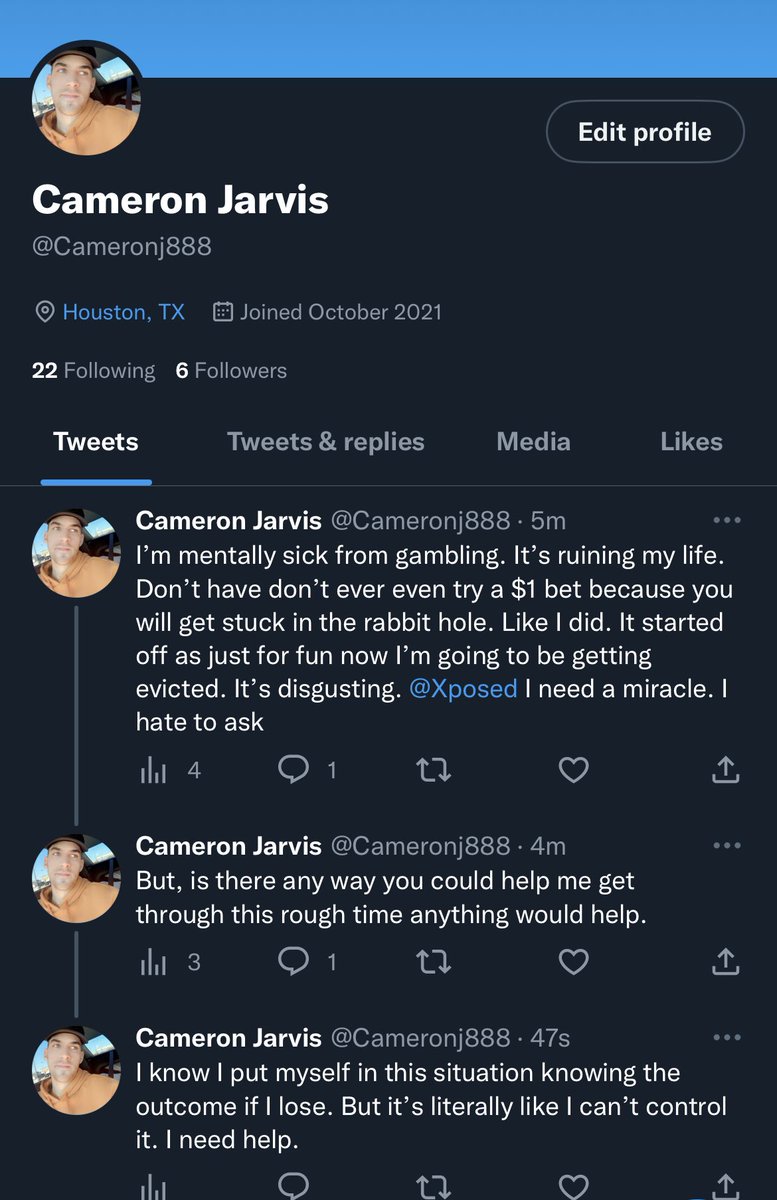 Cameronj888's tweet photo. @Xposed https://t.co/lgG1MixGzZ