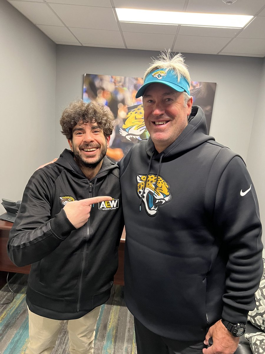 TonyKhan's tweet photo. Thank you to every single @Jaguars fan, and a huge thank you to the fans at @TIAABankField tonight, and huge thanks to Doug Pederson and every Jaguars player and the whole team staff, and congratulations all of you for tonight's home playoff win! What a great team win!
GO JAGS! https://t.co/ko0hIa8c6T