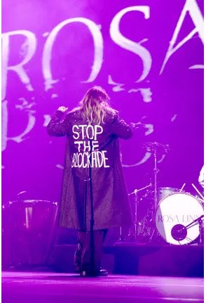 simonforco's tweet photo. 🤩 “@rosalinnmusic took the opportunity to take her stance against the ongoing blockade of Armenians in Nagorno-Karabakh by donning a jacket that read ‘Stop The Blockade’ &amp; holding the Armenian flag high up high as she belted her final notes.” @iHeartRadio https://t.co/lAD9gZYxuN https://t.co/4C8TkDjjj0