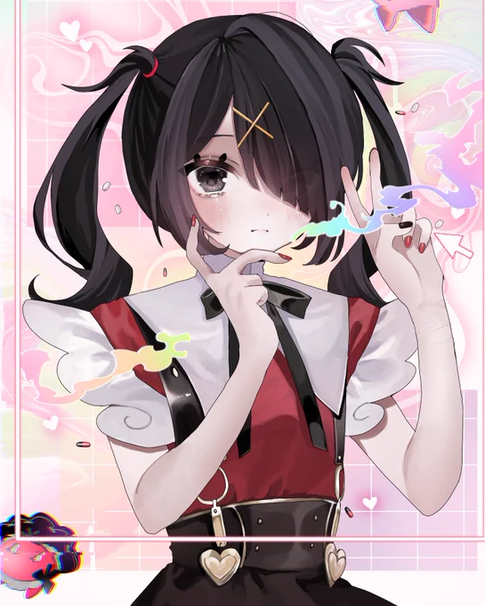 対になるようにしてみた  