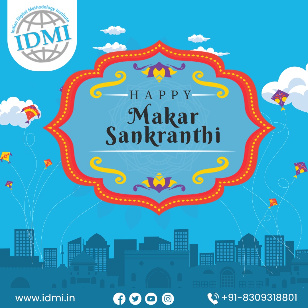 IdmiOfficial's tweet photo. May this Sankranti bring you Health, Wealth and Prosperity.

Visit our Website : https://t.co/wZtRJsQK6N
Email Us at : admin@idmi.in

#pongal #happysankranti #happypongal #indianfestivals #digitalmarketingtraining #digitalmarketing https://t.co/pNGG0UpwpX