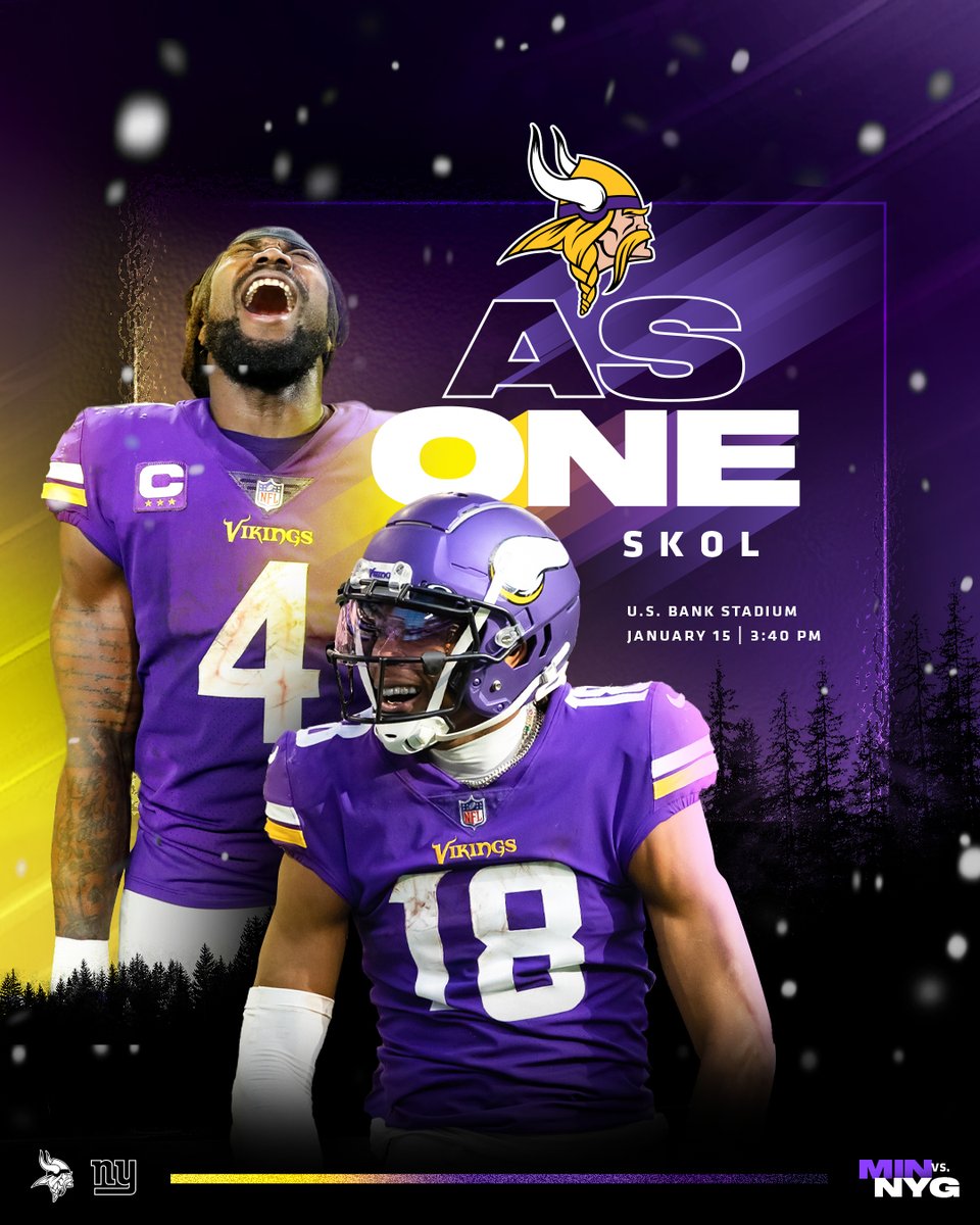 Postseason football is finally here.

#AsOne
