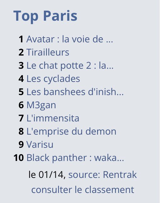 #Varisu at No.9 in France BO on 14/01 according to Rentrak 🔥

#PongalWinnerVarisu