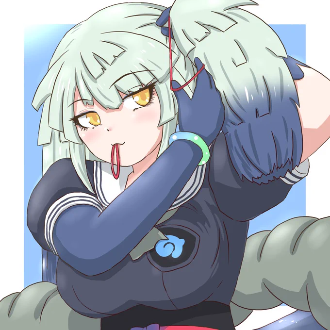rkgk.髪を結ぶオロチ様です。 