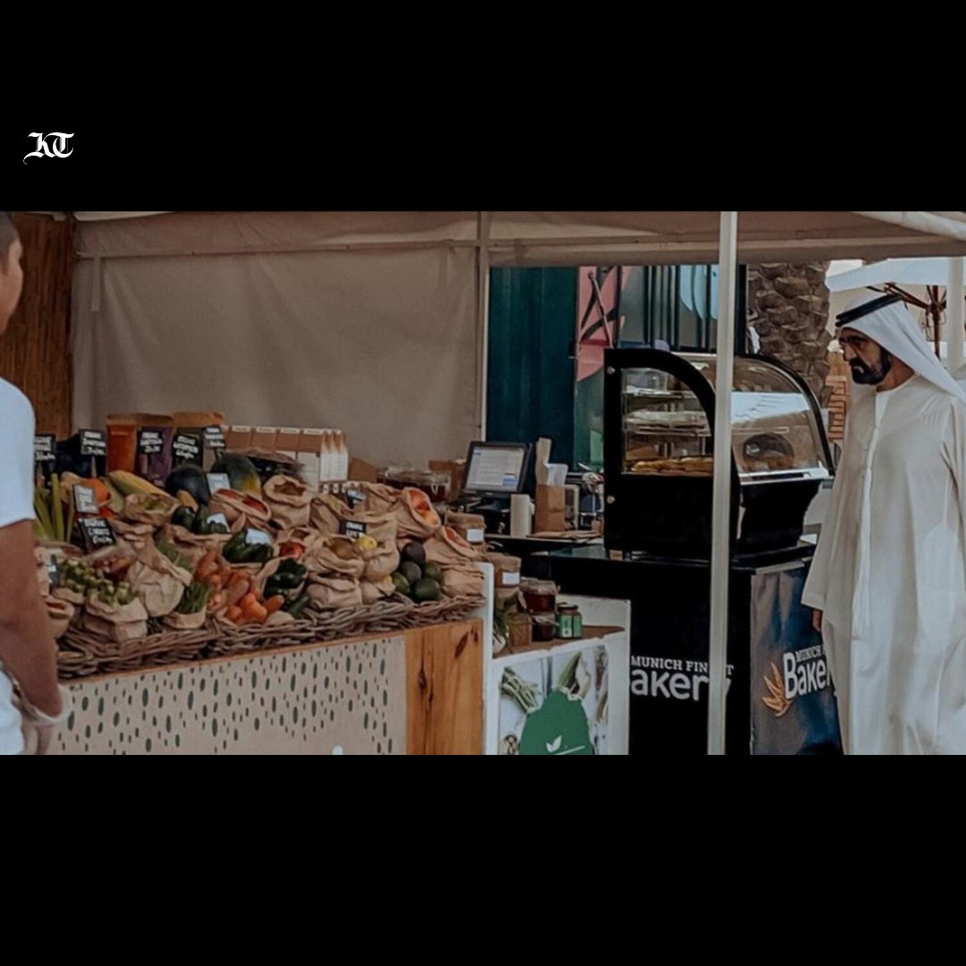 khaleejtimes's tweet photo. 📸 #ICYMI: Dubai Ruler @HHShkMohd visited popular Ripe Market Academy Park in Dubai on Saturday
@ripemarket #Dubai #ripemarket #weekend #food https://t.co/SY8qXKVAQa