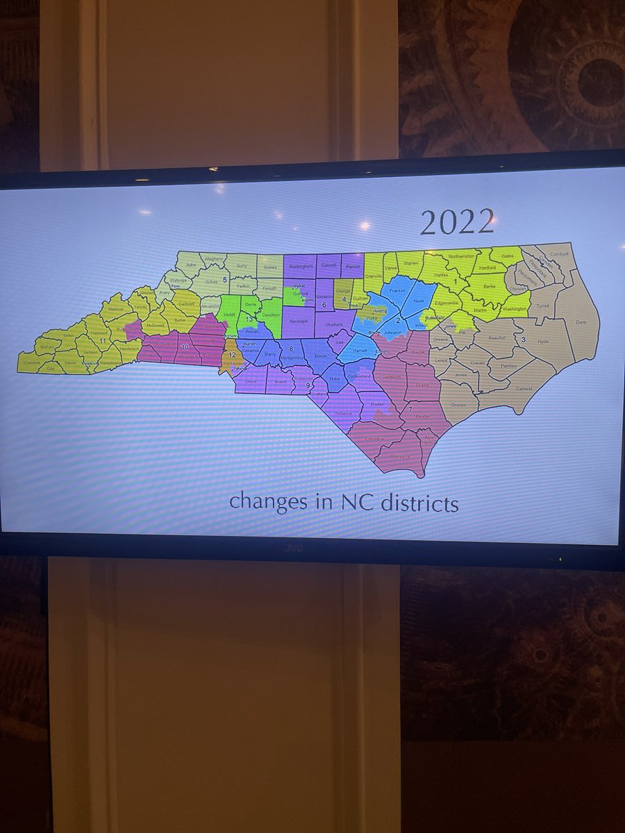 Take a look at the effects of Gerrymandering in North Carolina. We must reject Moore V Harper and return the power back to the people not politicians #moorevharper #ncga #ncpol