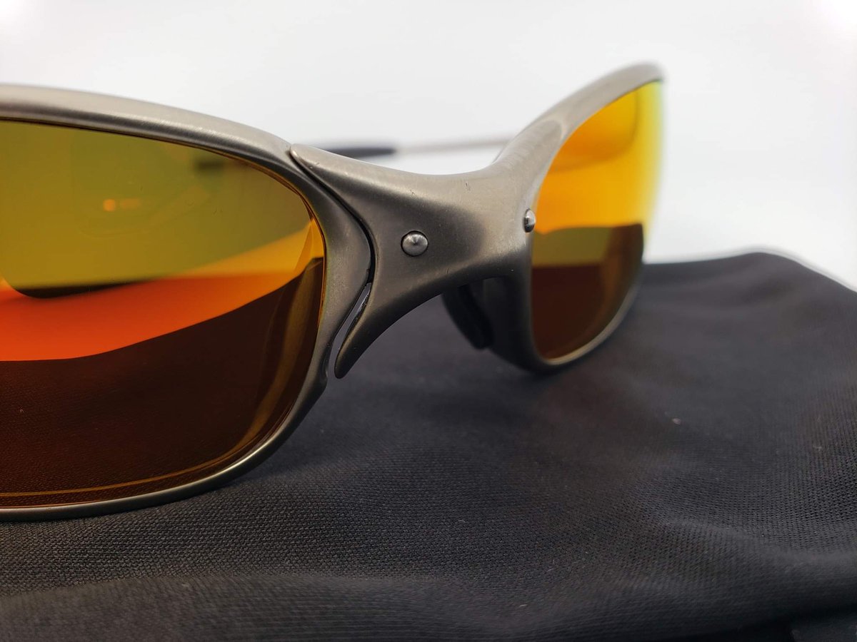 oxmparts's tweet photo. Robert in Columbus, OH had his Plasma Juliet in for repairs and new optician-crafted Prizm Ruby Polarized modern authentic Oakley lenses!  X METAL LIVES at https://t.co/sGTLefiN4c  #oakley #xmetal #oakleyxmetal #OakleyPrizm #oxmparts https://t.co/jF1dkFUzUT